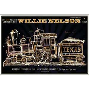    Willie Nelson   Posters   Limited Concert Promo: Home & Kitchen