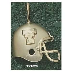  14Kt Gold Texas Tech New Tt Helmet