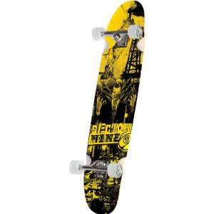 Sector 9 Oil $$$ Complete Skateboard w/ Free B&F Heart Sticker Bundle 