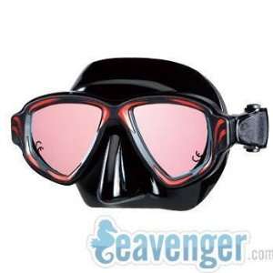  Synthesis metal aluminum spearfishing mask tinted lenses 