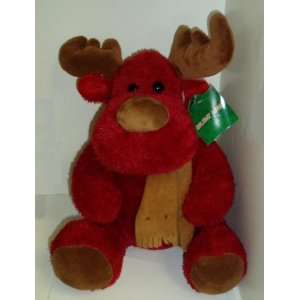  Large Holiday Moose Stuffed Animal Plush 15 Everything 