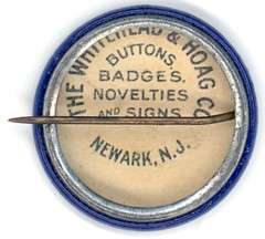 WHITEHEAD & HOAG ARMCO STEEL WORKERS PINBACK BUTTON  