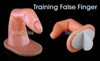 10 x Insert False Nail Art Practice Training Tool Finger  