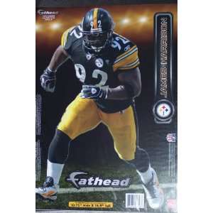  James Harrison Fathead Pittsburgh Steelers NFL Wall 