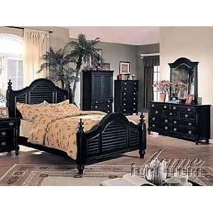  Acme Furniture Heritage Black Finish Bedroom 6 piece 