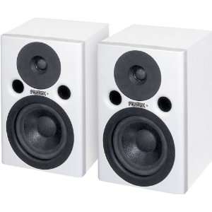  Fostex PM0.4W Powered Studio Monitors White Musical 
