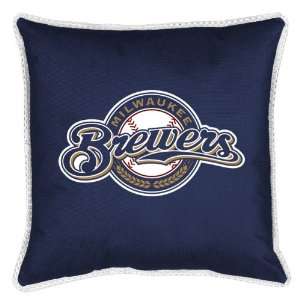   : MLB Milwaukee Brewers Pillow   Sidelines Series: Sports & Outdoors