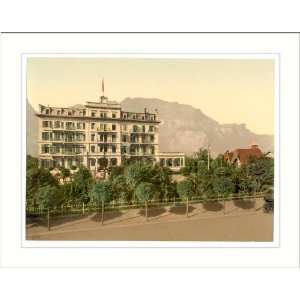 Lutschinen Hotel Widenmann Bernese Oberland Switzerland, c. 1890s, (M 