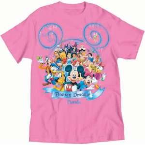  Disney Mickey Mouse All Cast Adult Tshirt: Everything Else