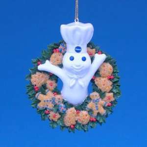  Pillsbury Doughboy Wreath Christmas Ornament 4 #PI0023 