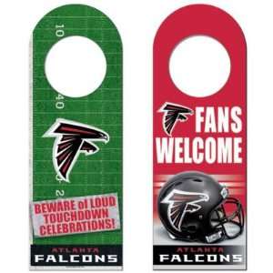    Atlanta Falcons Official Logo Wood Door Hanger: Sports & Outdoors