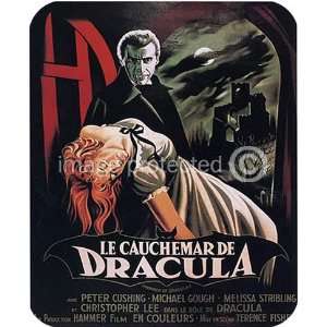  Le Cauchemar de Dracula vintage movie MOUSE PAD Office 