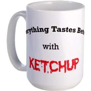 Everything Tastes Better With Funny Large Mug by CafePress:  