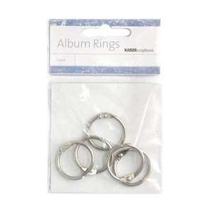  Kaisercraft Album Rings Split Metal Small 1 (2.5cm) 5/Pkg 