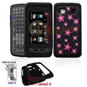   Skin Cover Case with Diamonds for LG Xenon GR500 [Beyond Cell