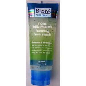  Biore Pore Minimizing Foaming Face Wash 4 Fl Oz / 118 Ml 