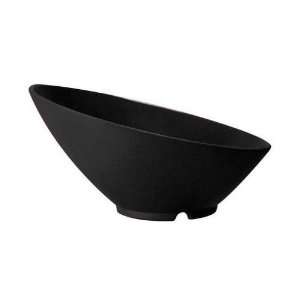  Bowl, 24 oz., 9 1/4, 4 3/4 Deep, Melamine, Black, San 