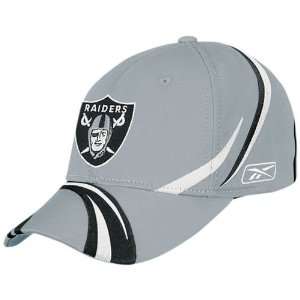   Reebok Oakland Raiders Gray Spiral Colorblock Hat: Sports & Outdoors