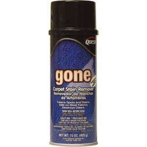  Quest Chemical Gone Carpet Stain Remover, 12   16 oz cans 
