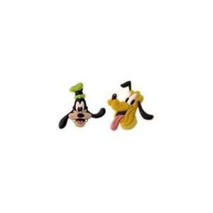 Disney Goofy and Pluto Jibbitz for Crocs   2 Pack