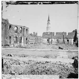    Charleston,South Carolina. Ruins of Secession Hall