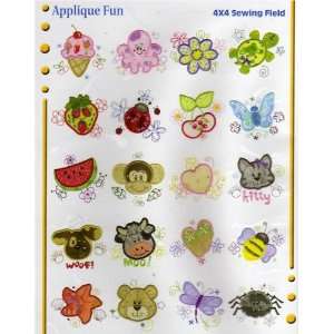 Applique Fun Embroidery Club Embroidery Designs by Dakota Collectibles 