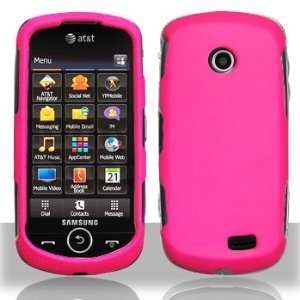  Samsung A817 Solstice II Rubber Hot Pink Case Cover 