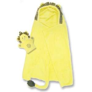  Lion Hooded Towel with Mitt Baby Gift Baby