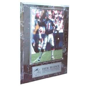 NFL Cowboys Drew Bledsoe # 11. Autographed Plaque  Sports 
