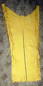 Custom made deer hide/leather leggings Regalia dress  