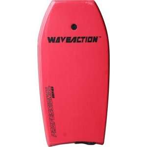 Wave Action Pro 37 Red Bodyboard: Sports & Outdoors