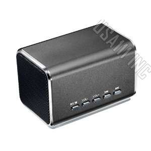 Black USB Micor SD/TF Binaural Amplifer Speaker for  