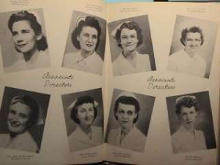 1949 YR BOOK ORANGE MEMORIAL HOSPITAL SCHOOL OF NURSING  