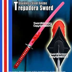  Fantasy Anime Trepadora Samurai Sword w/ Pink Scabbard 