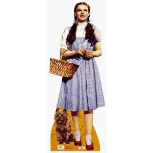  Wizard of Oz Dorothy and Toto Life Size Stand Up Cardboard 