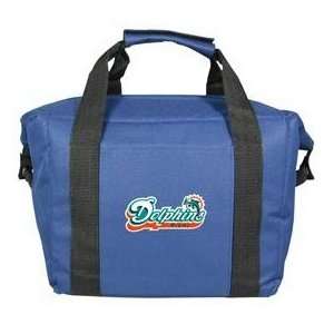  Miami Dolphins 12 Pack Kolder Cooler Bag: Sports 