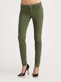Brand   Mid Rise Skinny Jeans