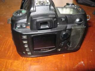 Nikon D70 6.1 MP Digital SLR Camera BLKw/ AF S DX 18 70mm Lens 