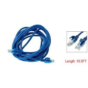   FT Cat5e Internet Ethernet Lan Network Patch Cable Blue: Electronics
