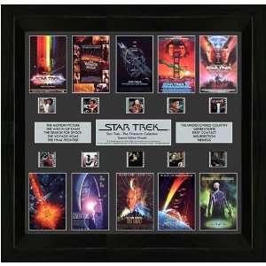   Trek The Cinematic Collection Montage Film Cell Art