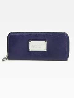 Marc by Marc Jacobs   Classic Q Slim Zip Leather Wallet    