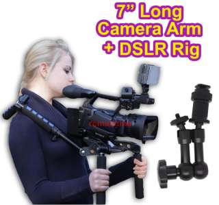 DSLR Rig Shoulder movie Mount for DV DSLR Camera+7 arm  