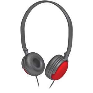  Red Dj Style Stereo Headphones: Electronics