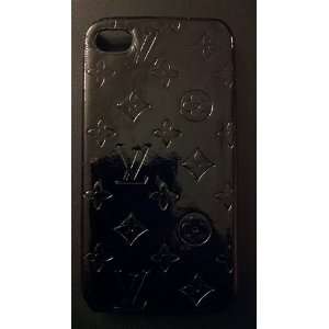  LV pattern hard case for iphone 4g/s (black): Everything 