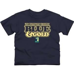  UNC Wilmington Seahawks Youth Our Colors T Shirt   Navy 