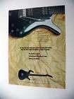Parker Guitars Fly Deluxe Guitar 1997 print Ad