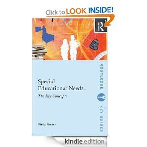 Special Educational Needs: The Key Concepts (Routledge Key Guides 