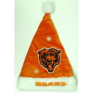  Chicago Bears Plush Santa Hat: Sports & Outdoors