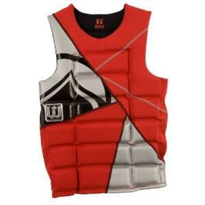  Liquid Force Watson Comp Vest (Red/Blue, X Large) Sports 