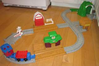 Fisher Price Large Lot of Toot The Train Track & Accessories 1999 